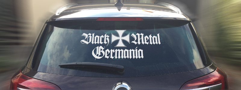 Original Black Metal Germania Carsticker
